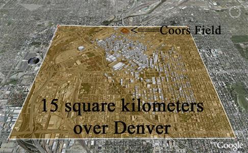 square kilometer / second
